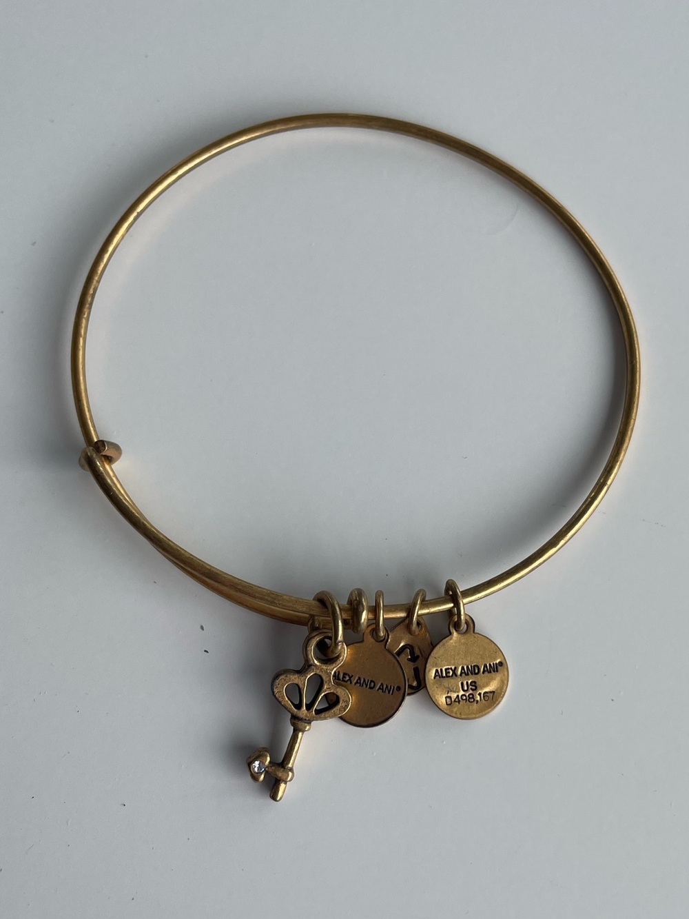 alex and ani gold bangle